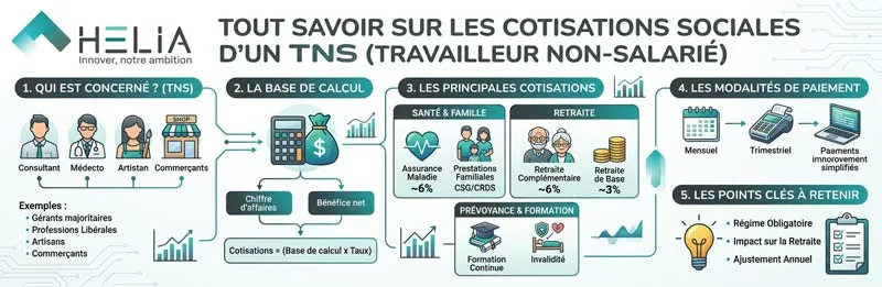 Tous savoir sur les cotisations sociales d'un TNS infographie-cotisations-sociales-tns